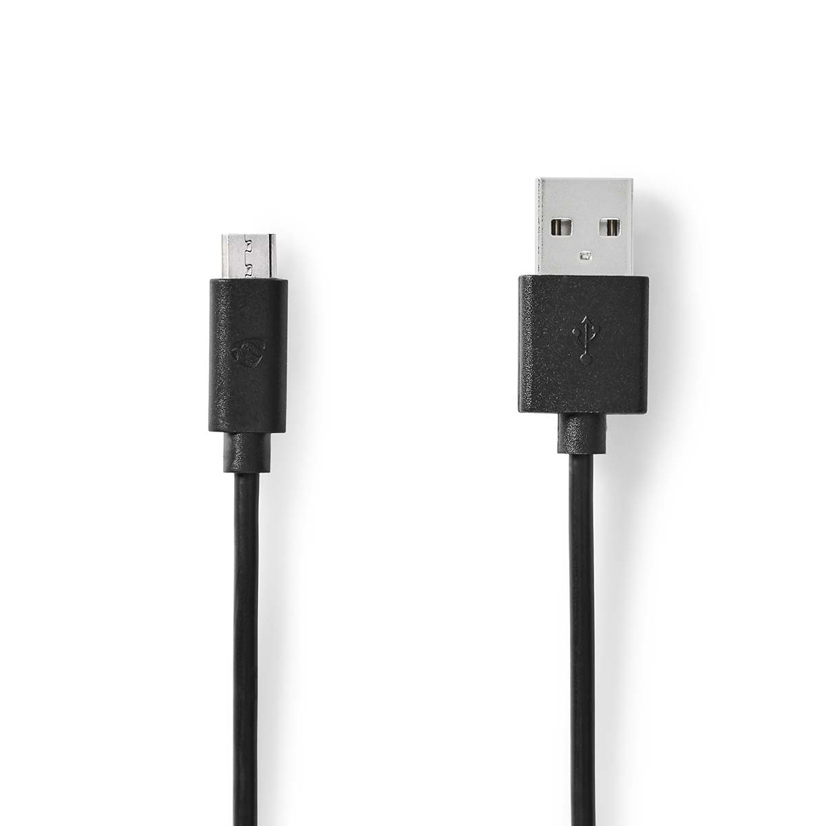 USB 2.0-Kabel | A Male - Micro-B Male | 0,5 m | Zwart afbeelding