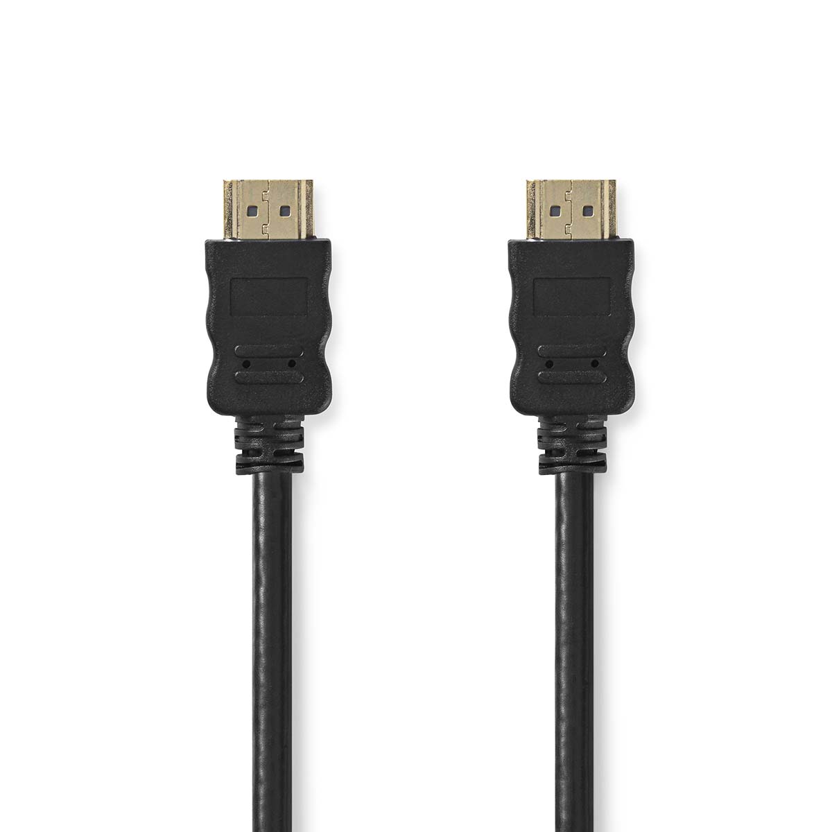 High Speed HDMI-Kabel met Ethernet | HDMI Connector | HDMI Connector | 4K@30Hz | ARC | 10.2 Gbps | 2.00 m | Rond | PVC | Zwart afbeelding
