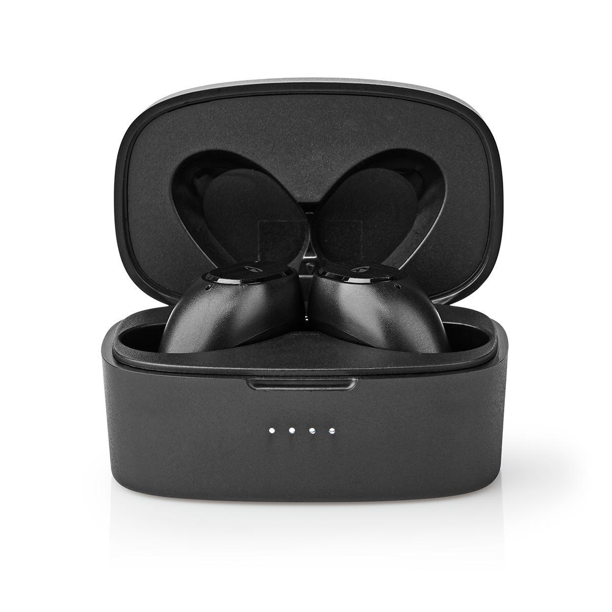 Volledig Draadloze Oordopjes | Bluetooth® | Maximale batterijduur: 3 uur | Aanraakbediening | Charging case | Ingebouwde microfoon | Ondersteuning voor spraakbesturing | Zwart afbeelding