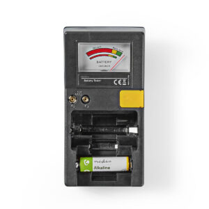 Batterijtester | AAA-, AA-, C-, D-, 9V- en Knoopcelbatterijen