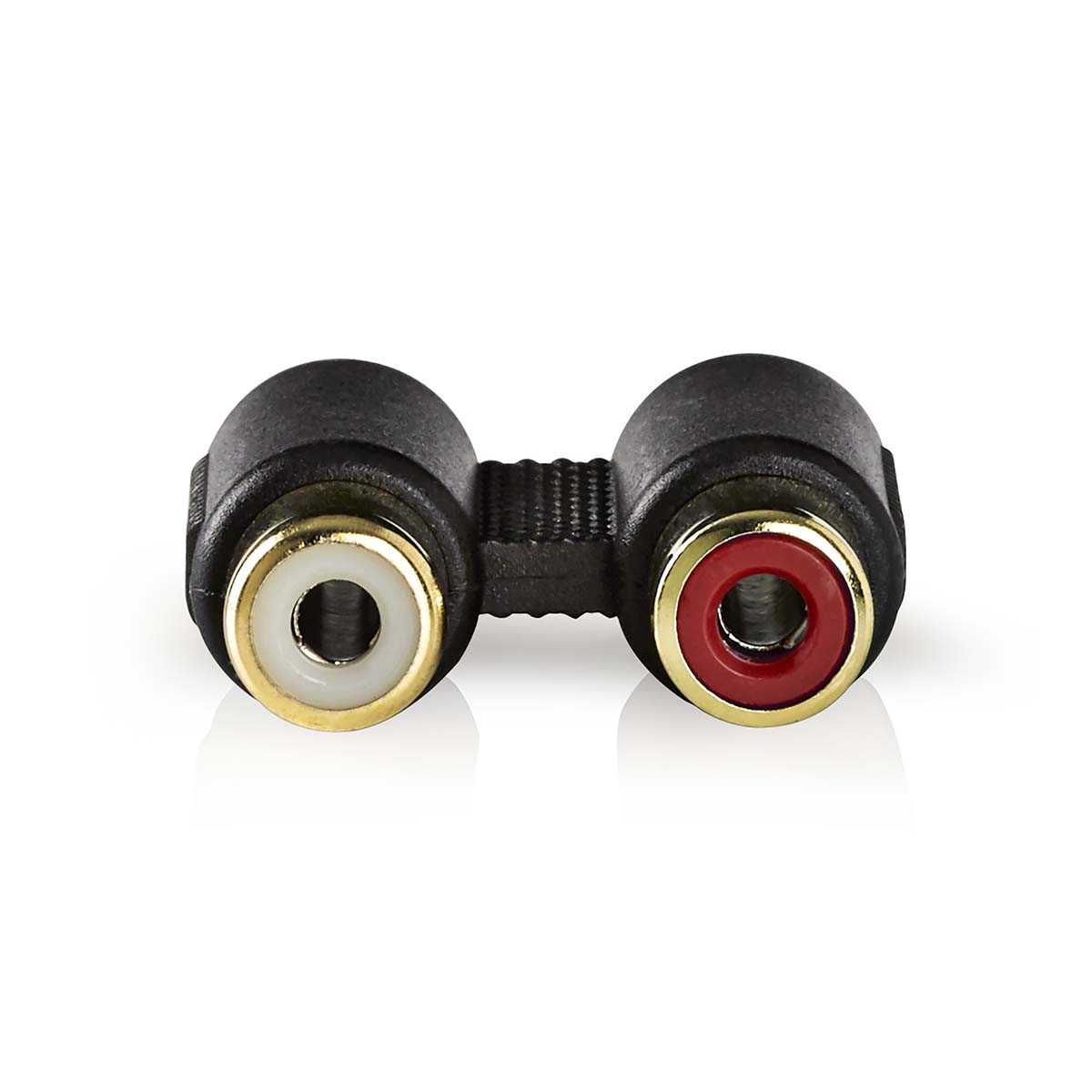 Stereo Audioadapter | 2x RCA female - 2x RCA female - Afbeelding 2