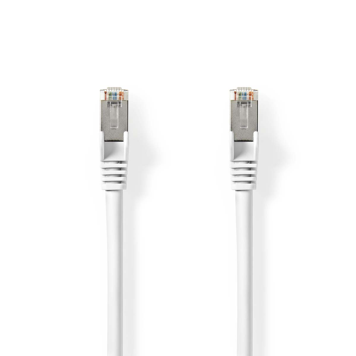 Cat 8.1 S/FTP-Netwerkkabel | RJ45 Male naar RJ45 Male | 3,0 m | Wit afbeelding