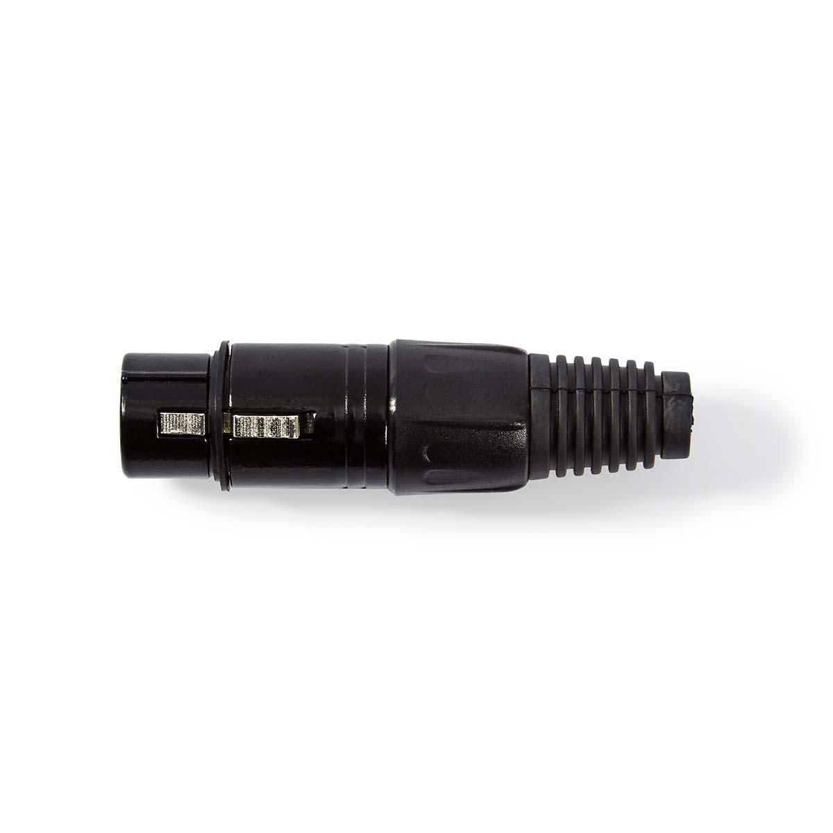 XLR-Connector | XLR 3-pins female | Zwart - Afbeelding 3