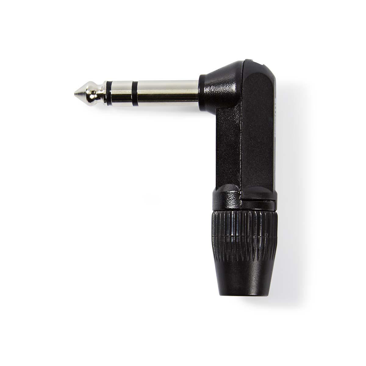 Audioconnector Stereo | 6,35 mm male haaks | Zwart - Afbeelding 6