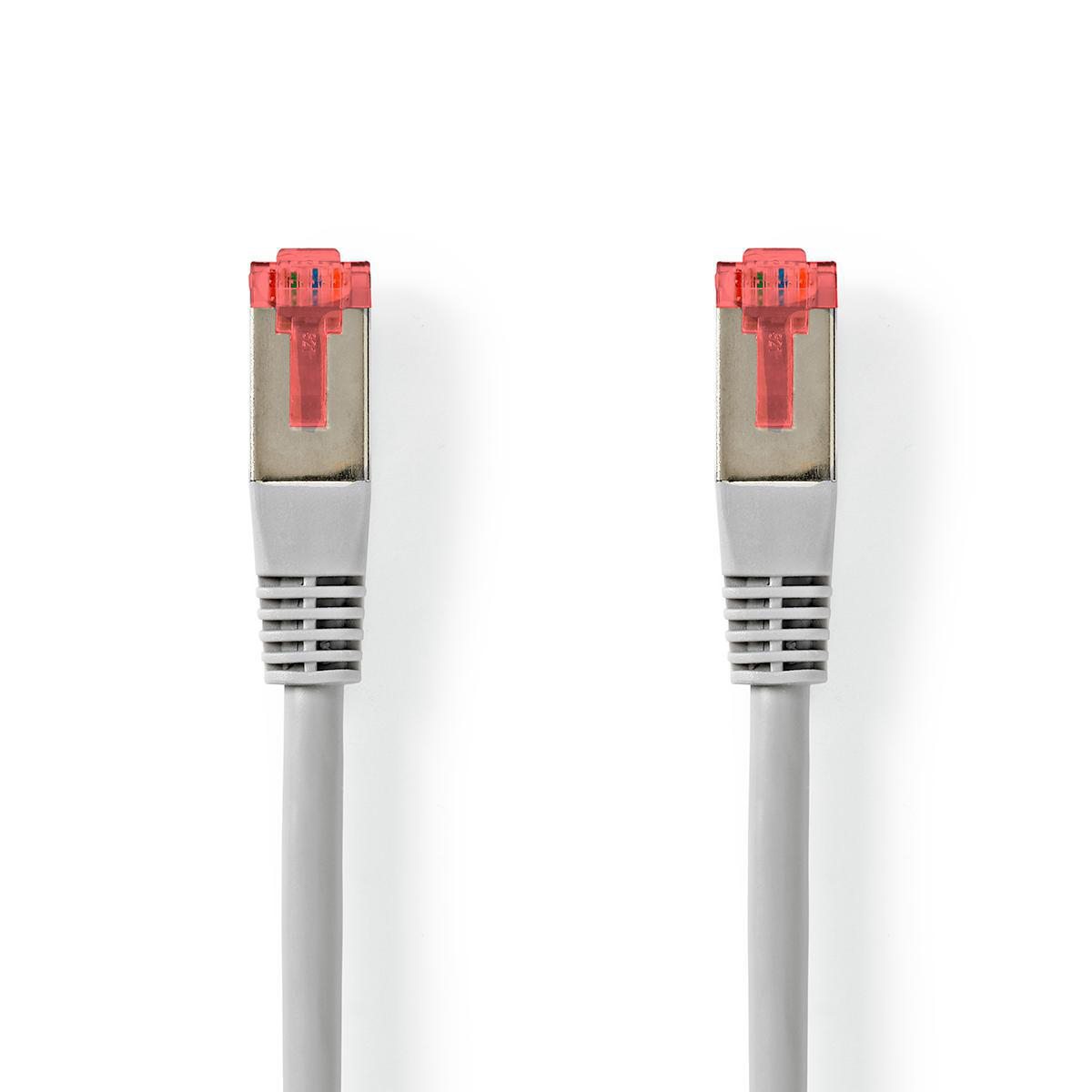 Netwerkkabel CAT6 S FTP | RJ45 Male | RJ45 Male | 3,0 m | Grijs