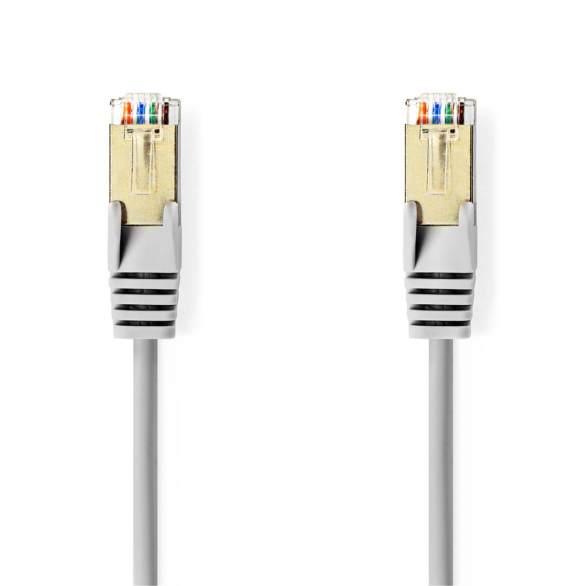 CAT5e SF UTP Netwerkkabel | RJ45 Male RJ45 Male | 0,25 m | Grijs