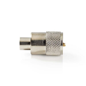 PL259-Connector | Mannelijk | Voor RG58 coaxkabels | 25 stuks | Metaal