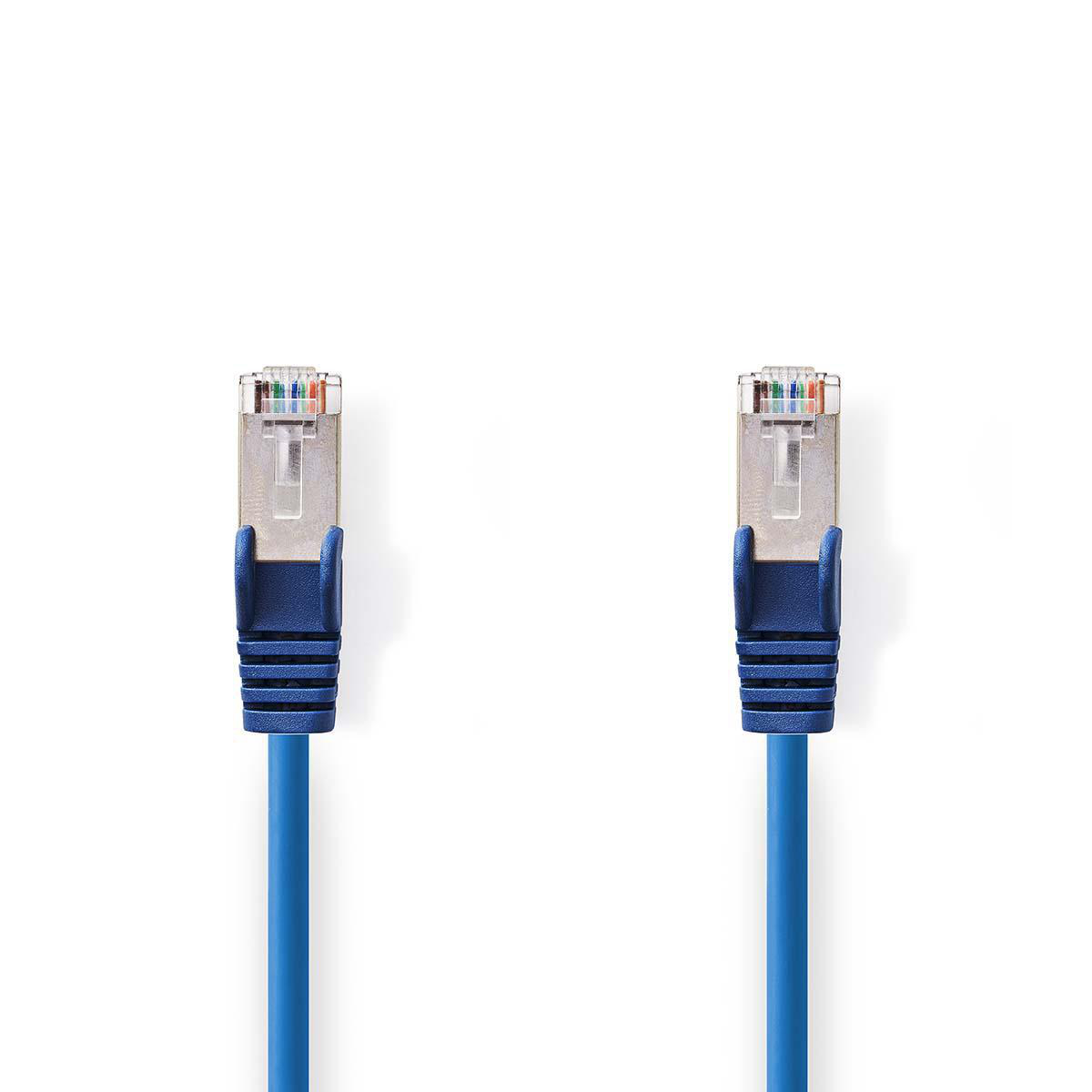 CAT5e SF UTP Netwerkkabel | RJ45 Male RJ45 Male | 5,0 m | Blauw