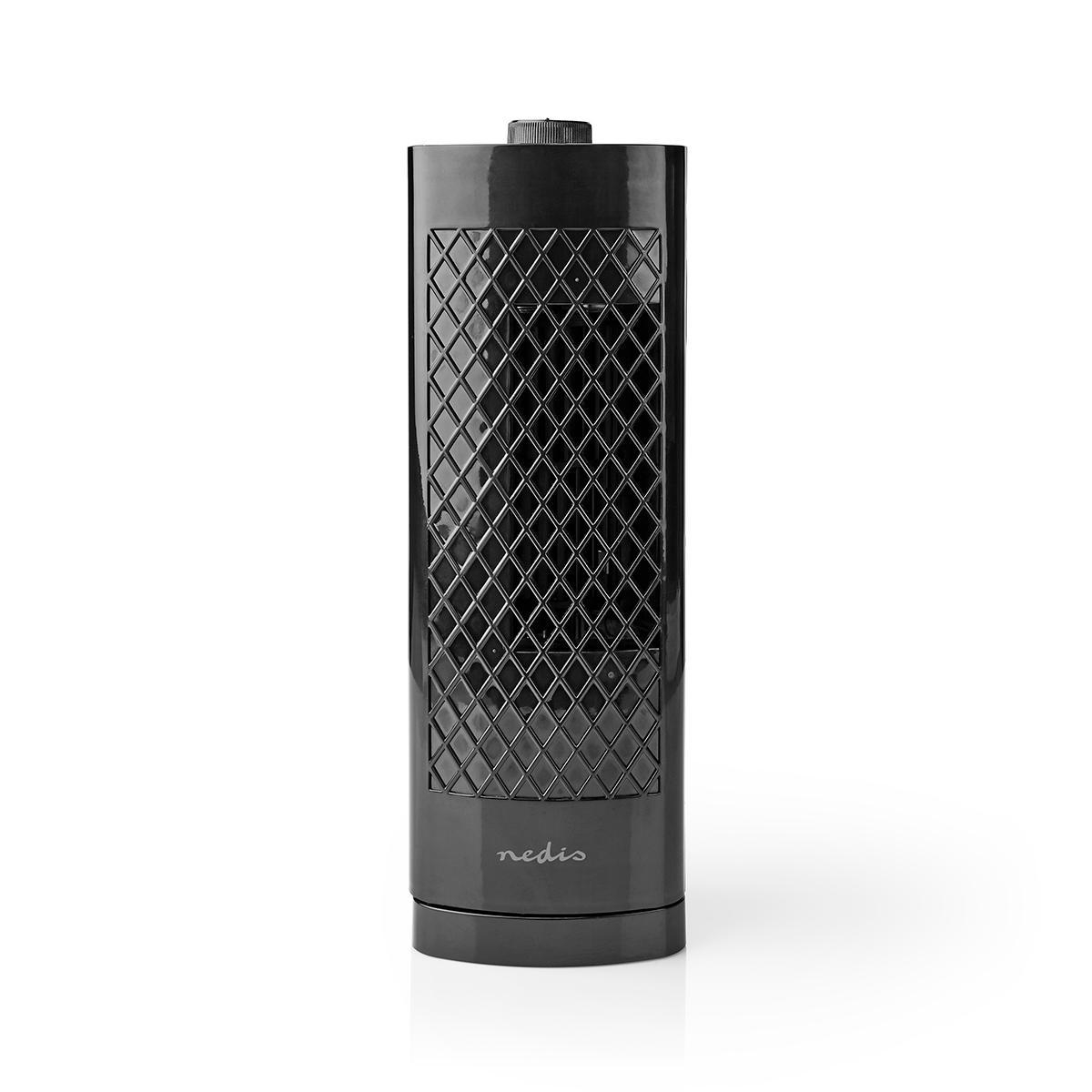 Tafelventilator | Netvoeding | Diameter 300 mm | 25 W | Zwenkfunctie | 3 Snelheden | Zwart