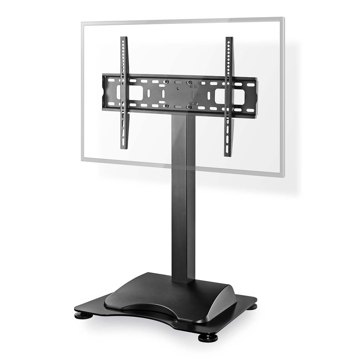 Gemotoriseerde TV Standaard | 37 75 | Maximaal schermgewicht 50 kg | Standaard | Hefbereik 85 145 cm | Afstandbestuurbaar | ABS Aluminium Staal | Zwart