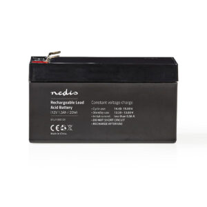 Oplaadbare Loodzuuraccu 12V | 1300 mAh | 97 x 43 x 52 mm