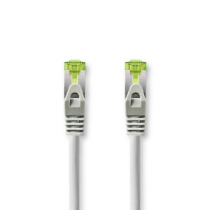 CAT7-Kabel | S/FTP | RJ45 | RJ45 | 10.0 m | Rond | LSZH | Grijs | Window Box