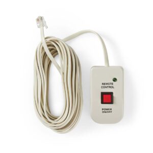 Stroomomvormer Afstandsbediening | voor Nedis Gemodificeerde Sinusomvormers | Kabel 5,00 m