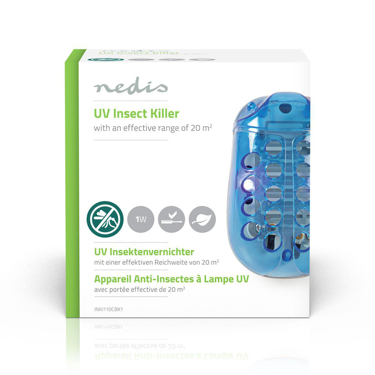 Elektrische Insectenlamp | 1 W | Type lamp: LED-lamp | Effectief bereik: 20 m² - Afbeelding 5