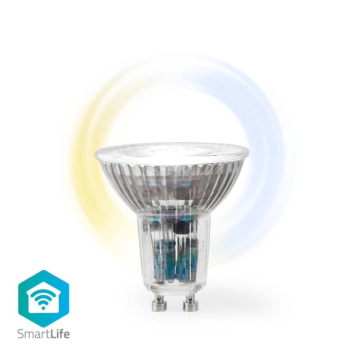 SmartLife LED Bulb | Wi-Fi | GU10 | 345 lm | 4.9 W | Warm to Cool White | Energieklasse: G | Android / IOS | PAR16 afbeelding