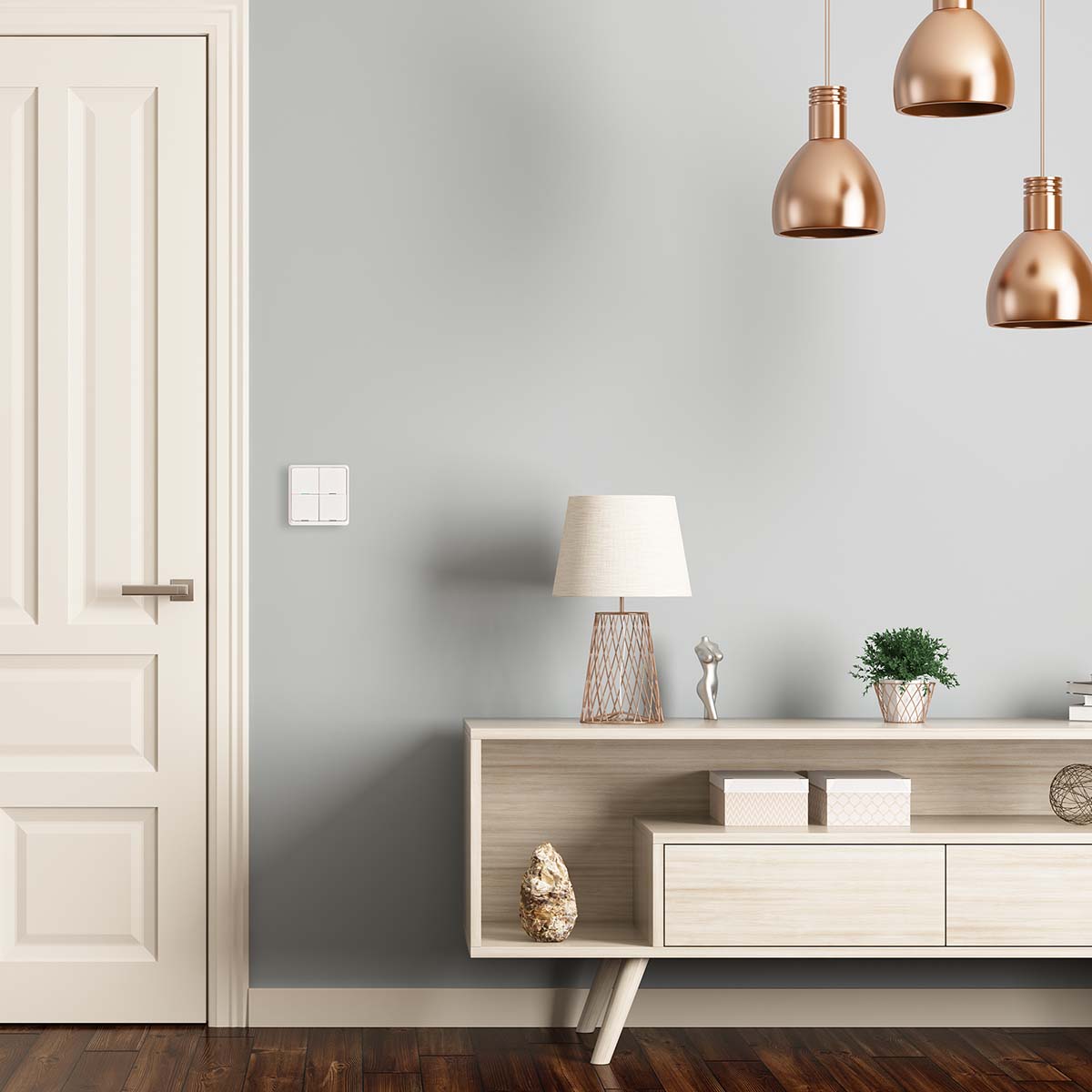 SmartLife Wandschakelaar | Zigbee 3.0 | Muurmontage | Android / IOS | Kunststof | Wit - Afbeelding 10