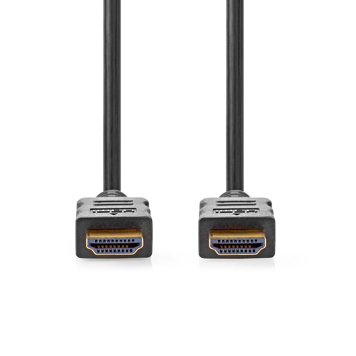 High Speed HDMI-Kabel met Ethernet | HDMI-Connector - HDMI-Connector | 0,5 m | Zwart