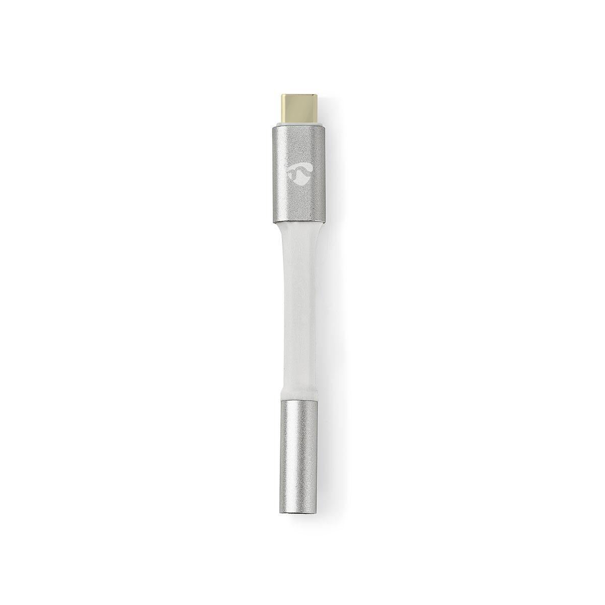 USB-C Adapter | USB-C Male - 3,5 mm Female | 0,08 m | Aluminium
