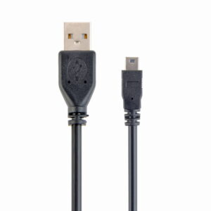 USB-kabel (2.0), AM naar MINI B5 connector, 1,8 m