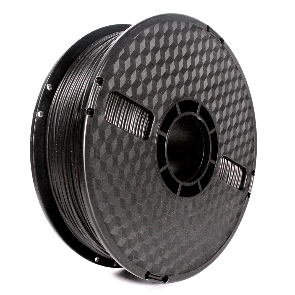 PLA 'Three Galaxy' Zwart 1.75 mm, 1 kg - Afbeelding 2