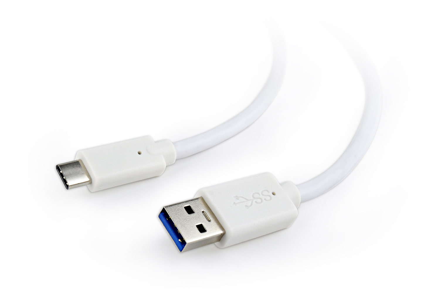 USB3.0 kabel AM-CM wit 1 meter - Afbeelding 2