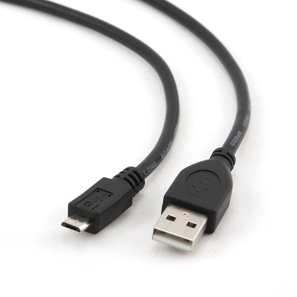 USB-kabel (A/MicroB), 0.5 meter - Afbeelding 2