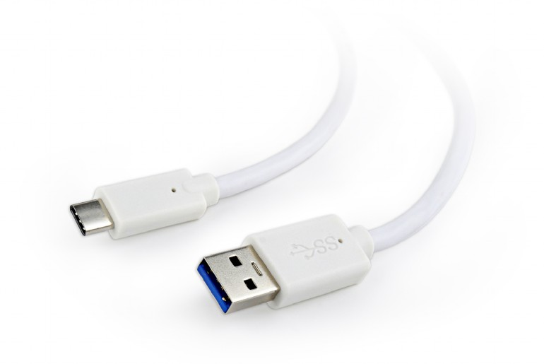 USB3.0 kabel AM-CM wit 3 meter - Afbeelding 2