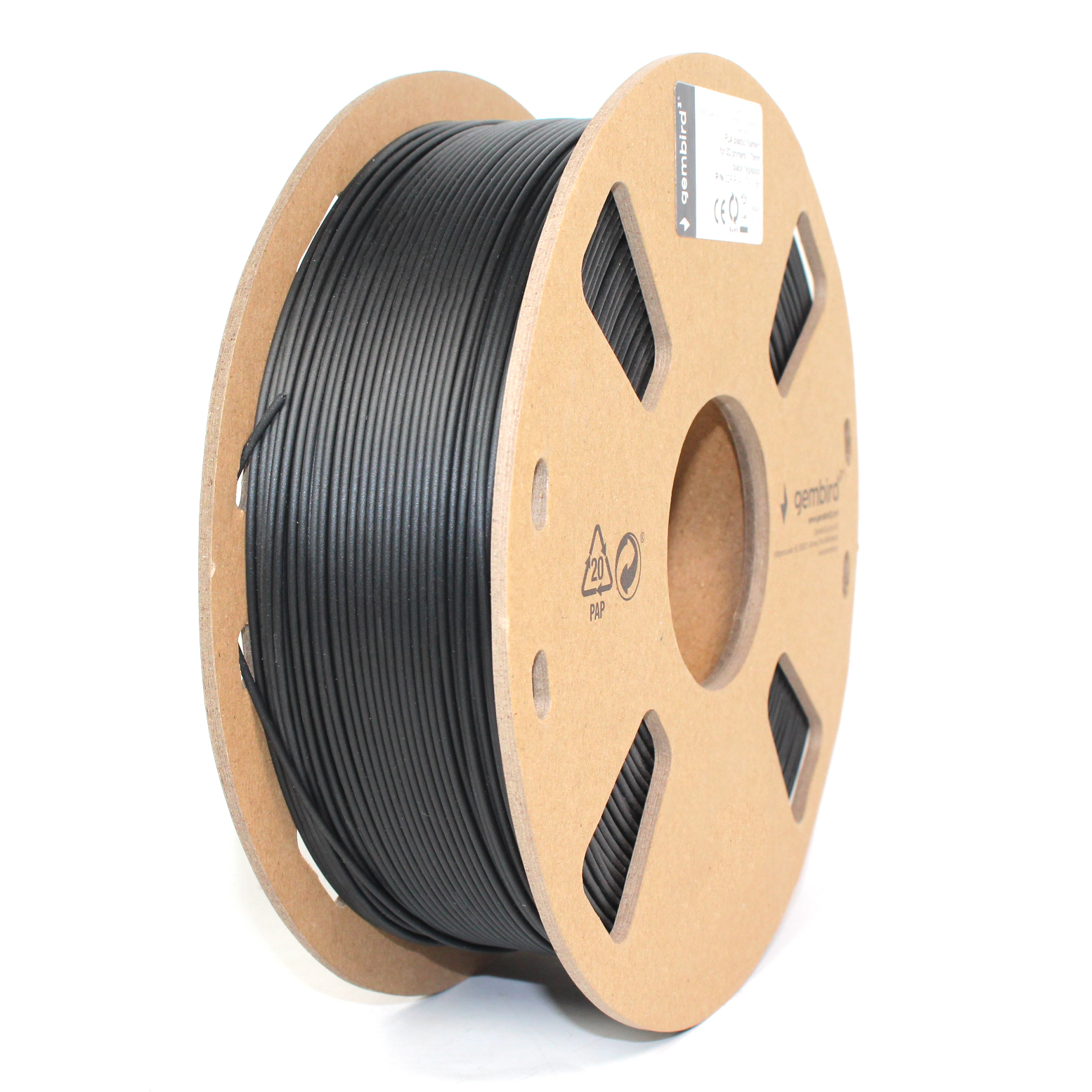 PLA Zwart 1.75 mm, 1 kg - Afbeelding 2