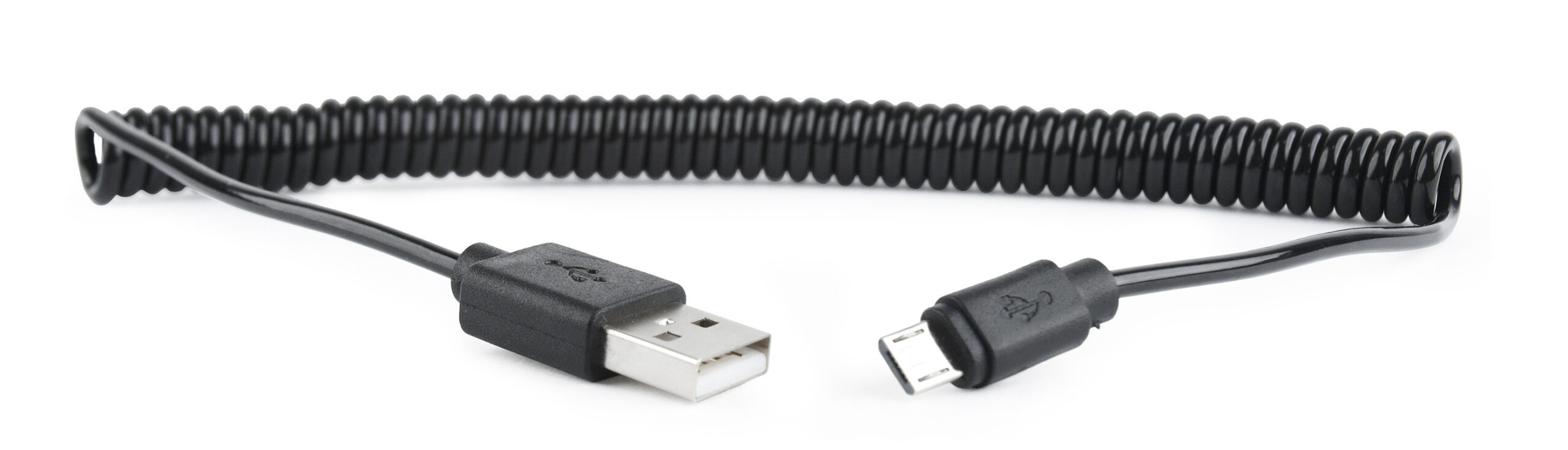 Gedraaide USB kabel (A/MicroB), 1,8 m - Afbeelding 3