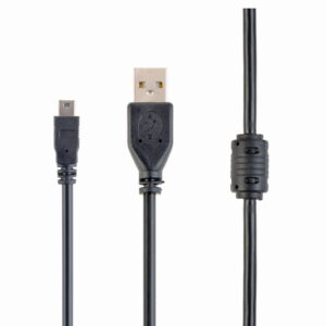 Premium Mini (5P)-USB kabel, 1.8 meter