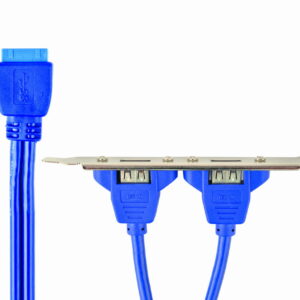 Dubbele USB 3.0 poort op bracket
