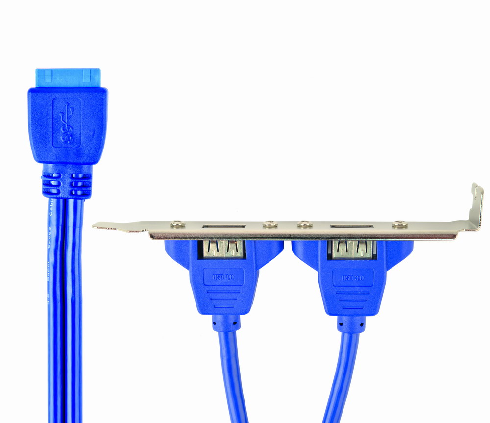 Dubbele USB 3.0 poort op bracket