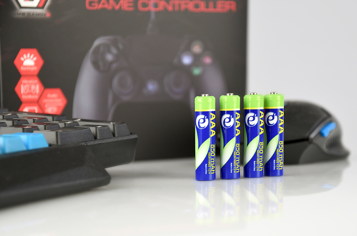 Oplaadbare AAA batterijen 4 stuks 850mAh - Afbeelding 2