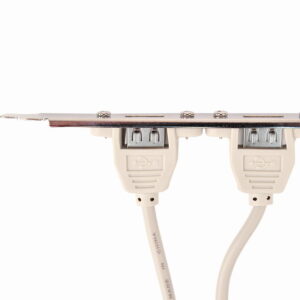 Dubbele USB-poort op bracket