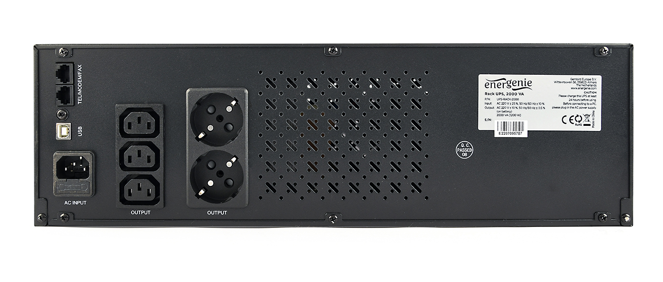 UPS rack 2000 VA - Afbeelding 4