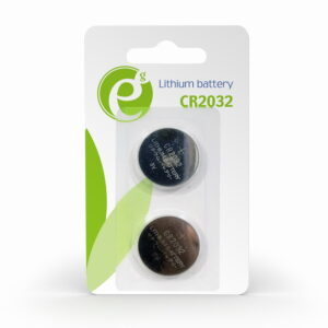 CR2032 knoopcelbatterij, 2 stuks