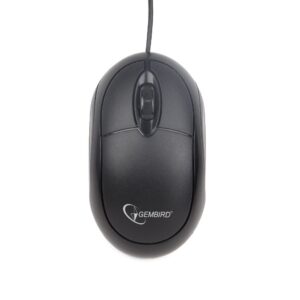 Optische muis, USB, zwart