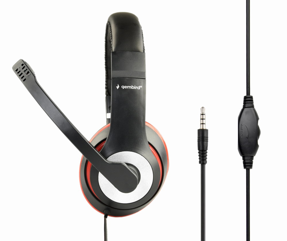 Stereo headset met microfoon - Afbeelding 2