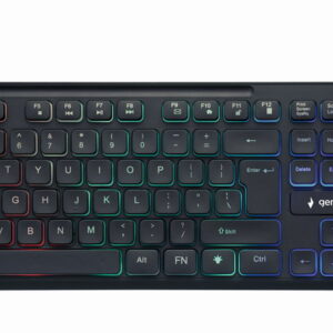 Multimedia toetsenbord 'Rainbow' Backlight