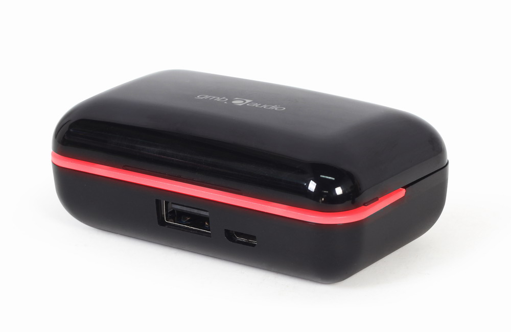 Bluetooth TWS in-ears met LED lichteffect afbeelding