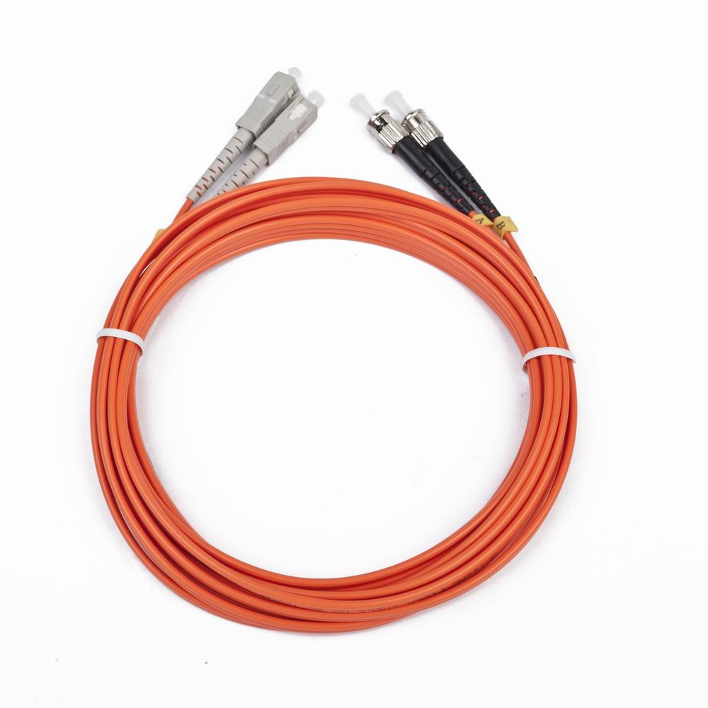 Duplex multimode glasvezelkabel, 1 meter - Afbeelding 2