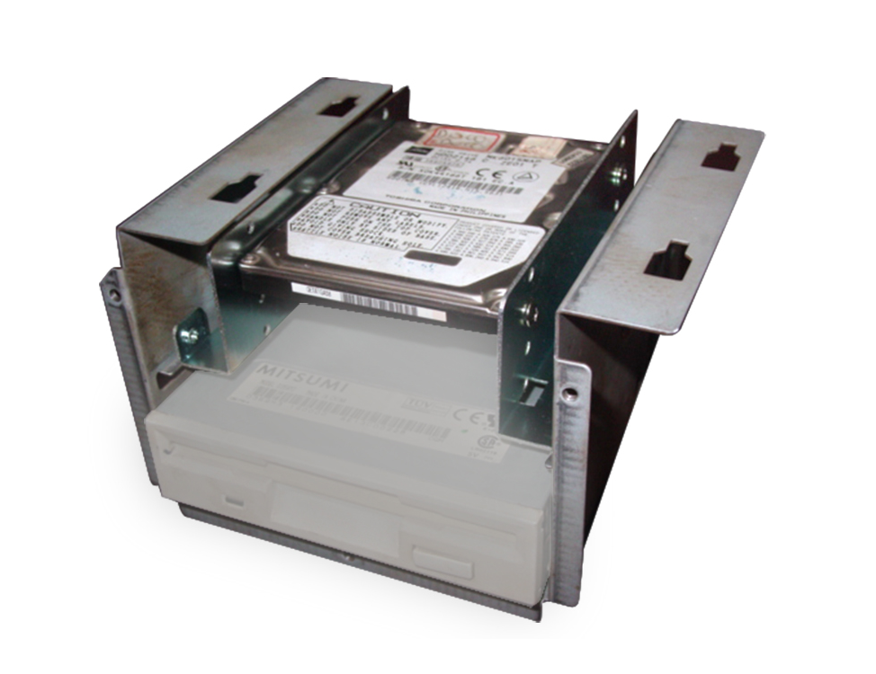 Montageframe (metaal) voor 2,5 '' SSD naar 3.5 '' bay - Afbeelding 2