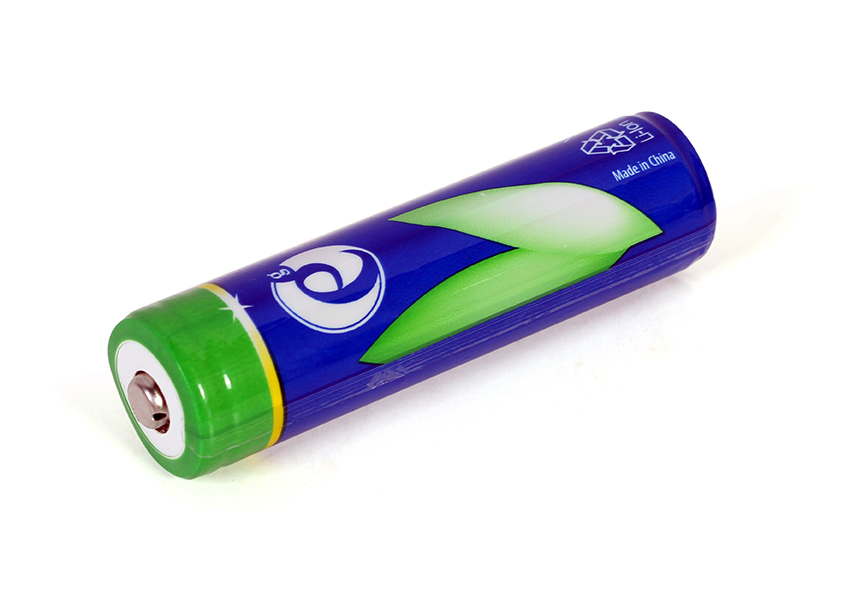 Lithium-ion 18650 batterij, beveiligd, 2600 mAh - Afbeelding 2