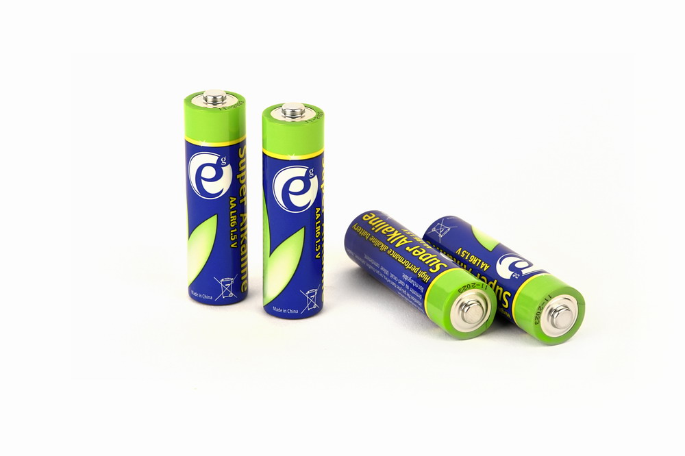 Alkaline AA batterijen, 4 stuks
