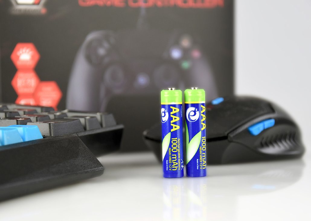 Oplaadbare AAA batterijen 2 stuks 1000mAh - Afbeelding 2