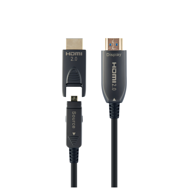 Active Optical High speed HDMI kabel met Ethernet 'AOC Premium series' - 50 meter afbeelding 1