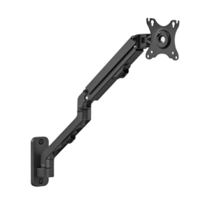 Monitor arm met gasveer (wandmontage), max. 27' / 7 kg