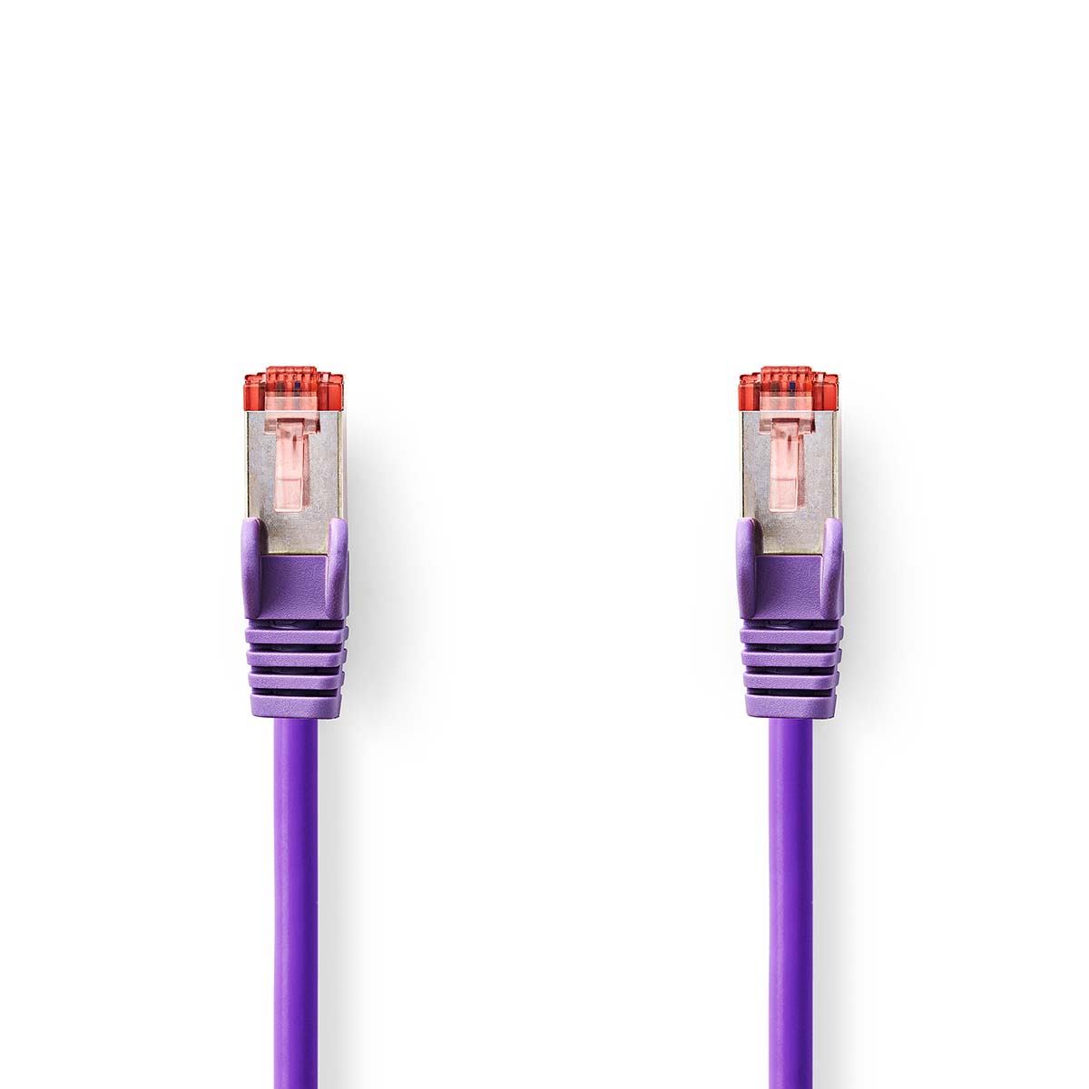 CAT6-kabel | RJ45 Male | RJ45 Male | S/FTP | 0.50 m | Rond | LSZH | Violet