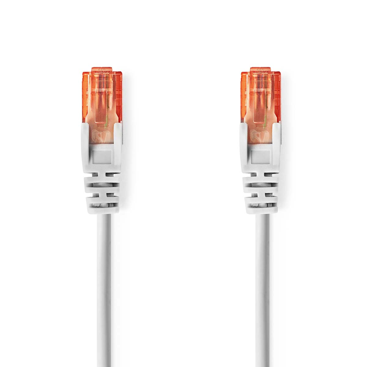 CAT6-kabel | RJ45 Male | RJ45 Male | U/UTP | 0.50 m | Rond | PVC | Grijs