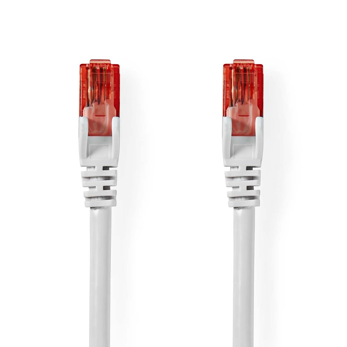 CAT6-kabel | RJ45 Male | RJ45 Male | U/UTP | 10.0 m | Rond | PVC | Wit